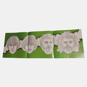 The Beatles Decade 1964-1974‎ 10-Year Promo Poster 12x36 Vintage 1974 Capitol